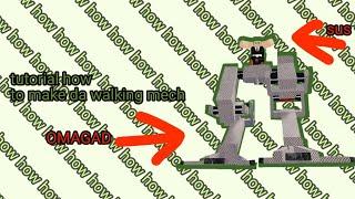 walking mech tutorial(read the pin comment)