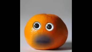 Message to munching orange
