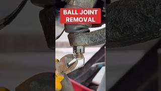 How to separate a ball joint!  #carrepair #balljoint #carmaintenance