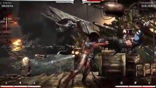 Mileena MKX (41% & 46%) easy combo