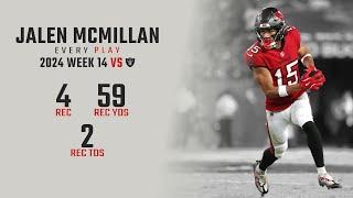 Jalen McMillan Week 14 Replay: Every Target and Catch vs Las Vegas Raiders