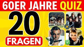 60er Quiz - 20 Fragen über die 60er Jahre