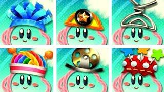 Kirby's Extra Epic Yarn - All Ravel Abilities