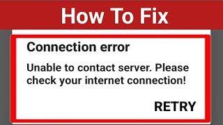 Fix Roblox Unable To Contact Server Please Check Your Internet Connection Error || Android & ios