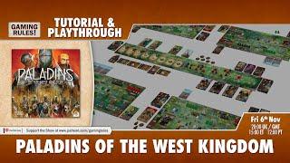 Paladins of the West Kingdom - Tutorial & Playthrough