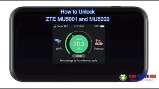 Unlock / decode  ZTE MU5001 & MU5002 5G Routers