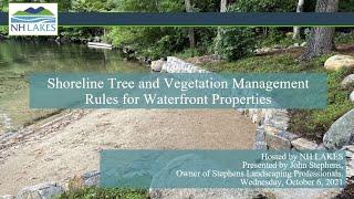 Shoreline Tree and Vegetation Management Rules for Waterfront Properties