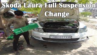 Skoda Laura | Modified skoda Laura | Full Suspension Change @Themechaniker @mukeshchandragond