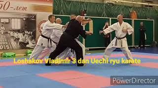 Tameshiwari Vladimir loshakov 3 dan Uechi ryu karate Okikukai Russia Moscow