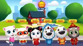 Talking Tom Gold Run New Update Halloween 2024 - Instructions for Unlocking All Characters