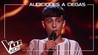 Luis Valladares canta "El Arte de vivir" | Audiciones a ciegas | La Voz Kids 2025