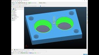 Delcam programing  Delcam PowerMill Training Tutorial