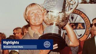 Jack Nicklaus' Best Shots at the PGA Championship