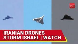 Iran ATTACKS Israel: First Visuals Of Iranian Retaliation; U.S. Diplomats Hide In Bomb Shelters