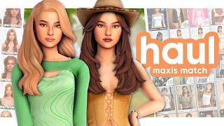 BEST CC FINDS | Sims 4 Custom Content Haul (Maxis Match)