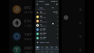 Вывод  USDT BEP20 с Trust Wallet на любой сторонний кошелёк