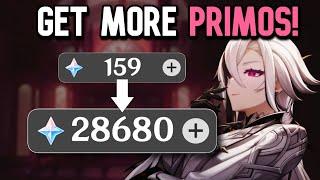 EVERY WAY To Get PRIMOGEMS! *WITH F2P FRIENDLY OPTIONS* | Genshin Impact