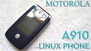 Phone Stories: 2005 Motorola A910 - Linux OS Flip Phone