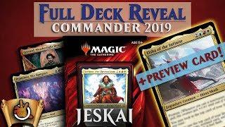 Commander 2019 Preview Card and JESKAI FLASHBACK Full Deck Reveal I Magic: the Gathering EDH