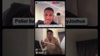 Peller live with Anthony Joshua