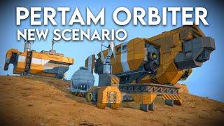 Space Engineers: New Pertam Orbiter scenario!