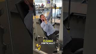 Blessing Wellness Center | Seated Smith Machine Overhead Press