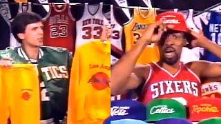 Julius Erving & Kevin McHale Selling NBA Apparel (Commercial)