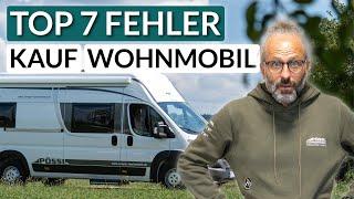 Vermeide unbedingt diese Fehler beim Wohnmobil-Kauf - Die Top Fehler beim Kauf Wohnmobil