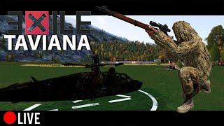  Arma 3 Exile Taviana - #10 Quest at Sector B - Chilling with Taz and the Lads