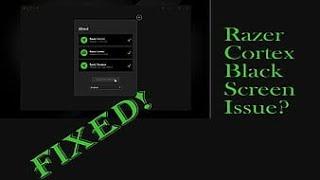 [WORKING 2023] Razer Cortex Not Launching Easy Fix!!!