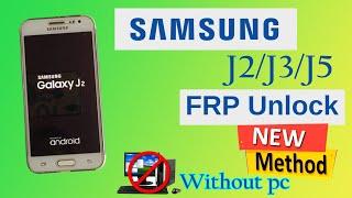 SM J2 Frp bypass / google account remove | samsung J200h google account unlock 2021