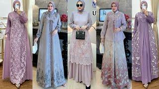 60 Model Gamis Terbaru 2024 2025 Simple Elegan Kombinasi Brokat