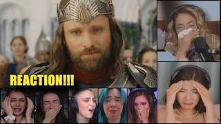 Reaction Compilation "YOU BOW TO NO ONE" The Lord of the Rings: The Return of the King (2003)