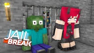 Monster School : JailBreak Challenge - Minecraft Animation