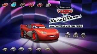 Cars Race O Rama Wii All Playable mod and Fixes Full Showcase