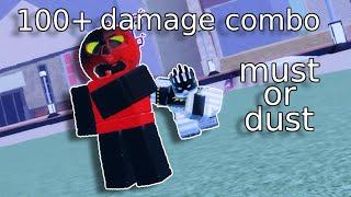 DEADLY COMBO?! COMBO REVIEW WITH WHITE SNAKE | Roblox N the jojo game