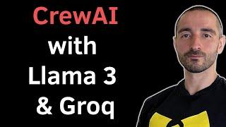 CrewAI with Open LLM (Llama 3) using Groq API: AI Agents for Data Analysis with Custom Tools