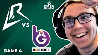 LR vs BGT Game 4 | EMEA Masters Spring 2025 Quarterfinals | Los Ratones vs BoostGate Esports