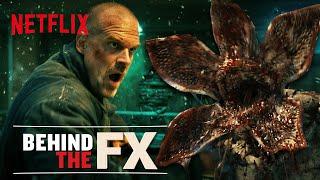 The Duffer Brothers Break Down the Demogorgon Fight | Stranger Things | Behind the FX | Netflix