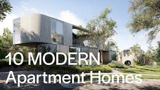 10 MODERN Apartment Homes from Award-Winning Architect and Interior Designer (Apartment Tour)