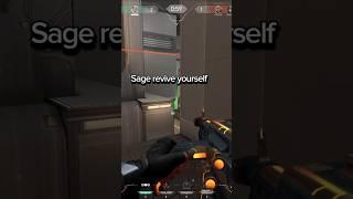 Sage POV - I'm sorry Sova :( #valorant #valorantclips #funny #sage