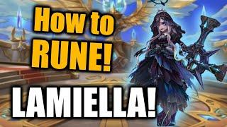 How To Rune & Use LAMIELLA (Water Specter Princess) Summoners War