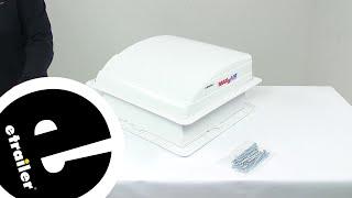 etrailer | Ultimate Overview of the MaxxAir Mini Manual RV Roof Vent