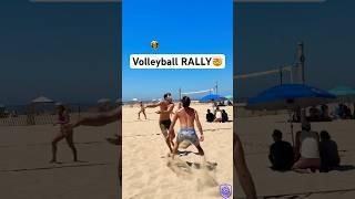 Beach Volleyball RALLY #beachvolleyball #volleyball #volleyballworld #volleyballplayer #haikyuu