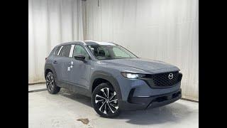 2025 Mazda CX-50 GT Hybrid e-AWD (POLYMETAL GREY METALLIC - BLACK CAMEL) Review - Park Mazda