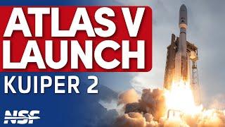 ULA's Atlas V Launches Amazon's Project Kuiper (KA-02)