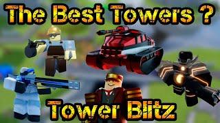 The Best towers in Expert Mode Roblox Tower Blitz