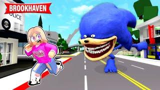 UCIEKAM PRZED SHIN SONIC na BROOKHAVEN RP w ROBLOX!