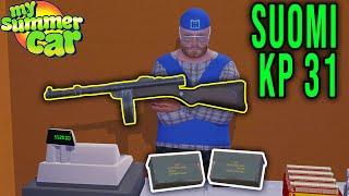 SUOMI KP 31 - NEW GUN TOY FOR PLAYER - My Summer Car