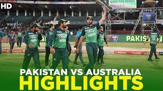 Highlights | Pakistan vs Australia | ODI | PCB | MM2A